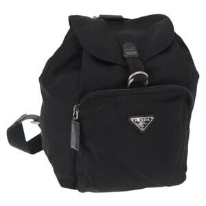 Prada | Bags | Prada Backpack Nylon Light Blue Silver Auth  display picture 1